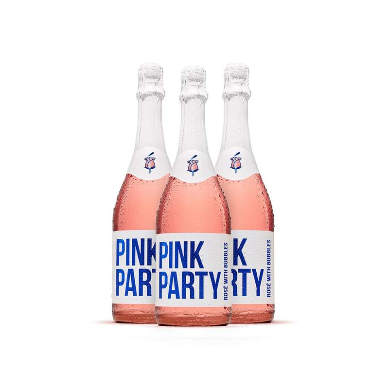 Pink Party Rosé With Bubbles - Case (12 bottles)