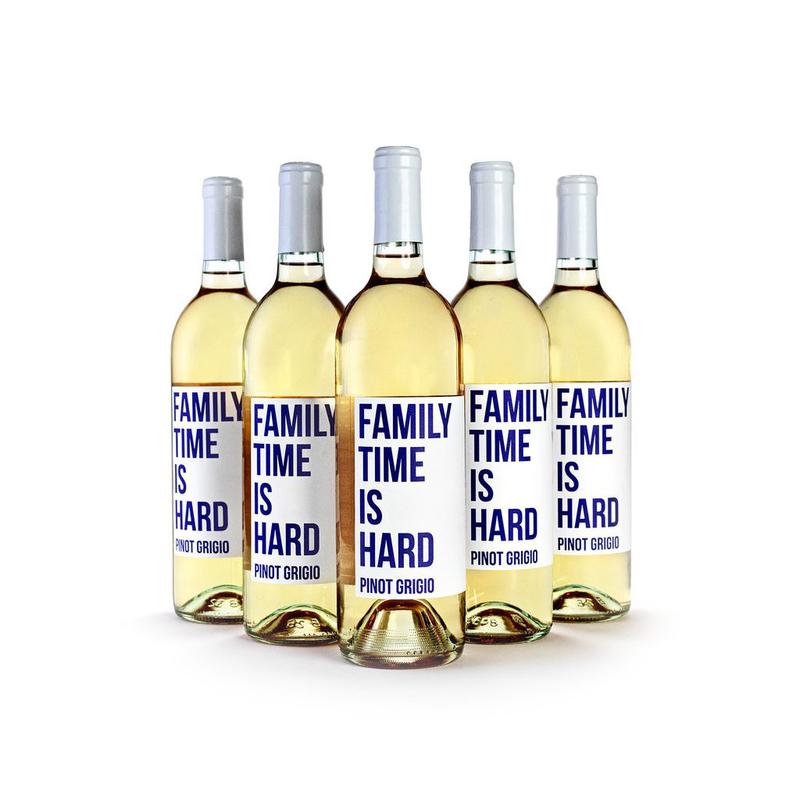 Family Time is Hard Pinot Grigio - Case (12 Bottles)